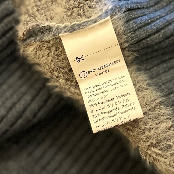 Bibifish floral print soft fuzzy knit button up cardigan sweater - Picture 15 of 16